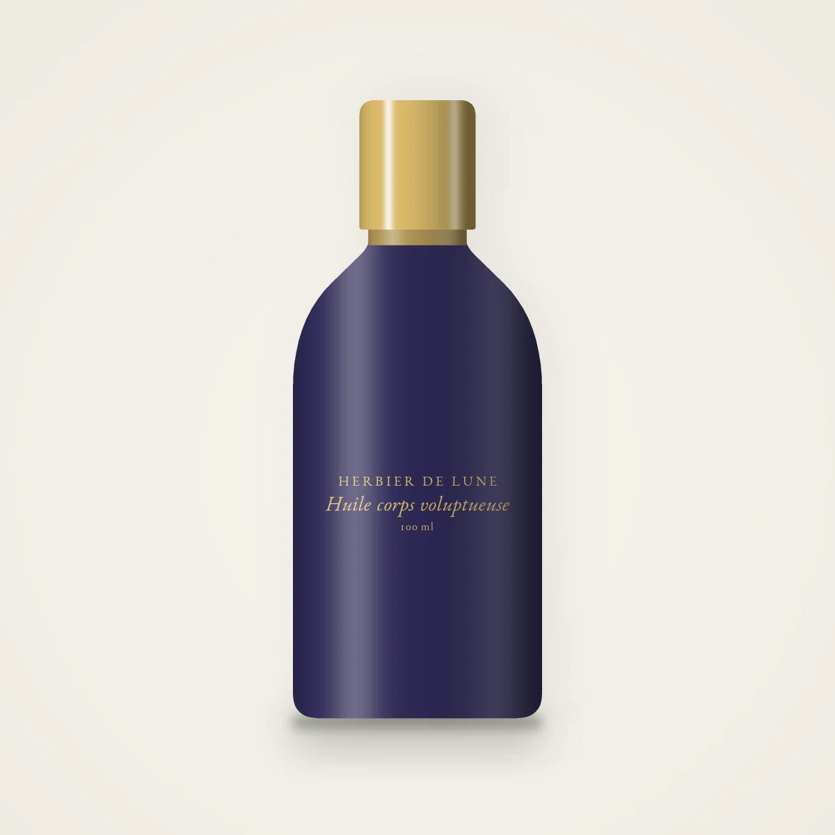 Huile corps sèche voluptueuse à la cameline – Herbier de Lune, flacon 100 ml