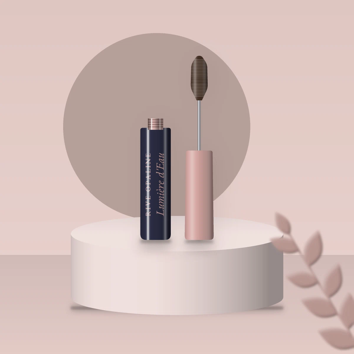 Mascara Lumière d'Eau à la vitamine E – Rive Opaline, photo d'ambiance
