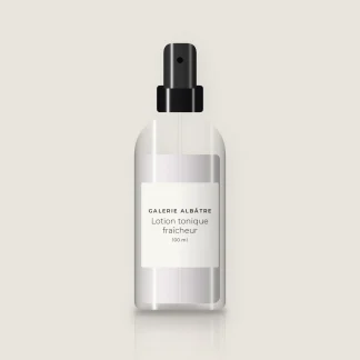 Lotion tonique fraîcheur à l'hydrolat de menthe – Galerie Albâtre, flacon spray 100 ml