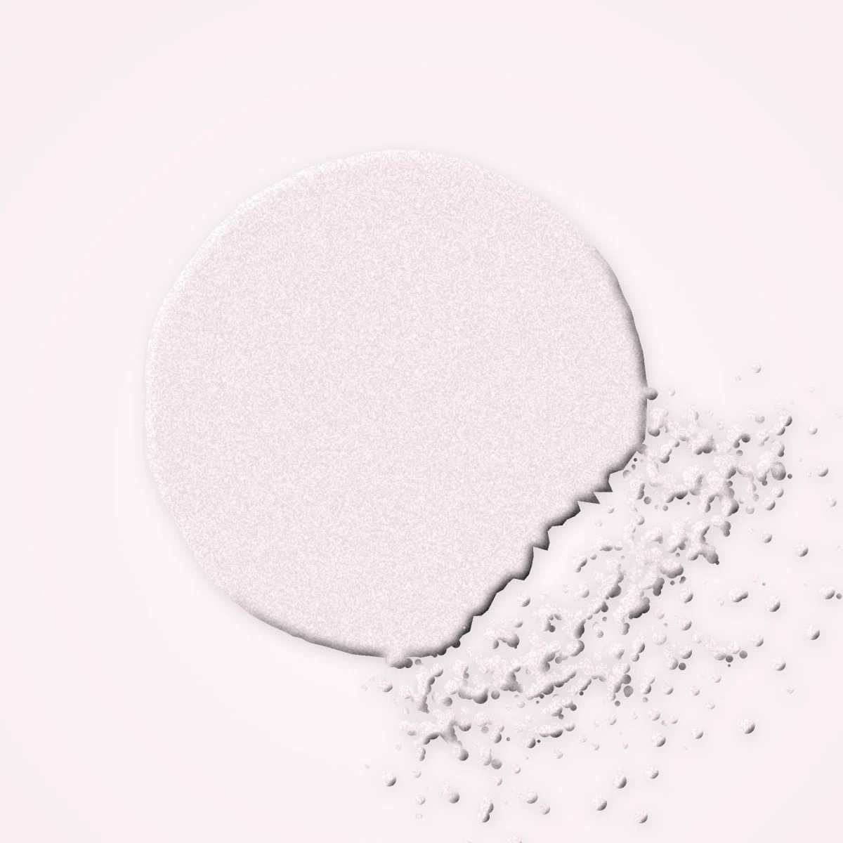 Pinceau enlumineur Bulle Rose – Sopoong, matière déposée au pinceau