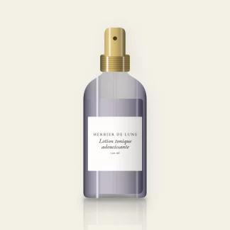 Lotion tonique adoucissante à l'eau de rose – Herbier de Lune, flacon spray 100 ml
