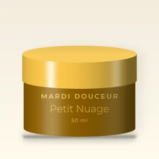 Gommage visage haute tolérance Petit Nuage – Mardi Douceur, pot 50 ml