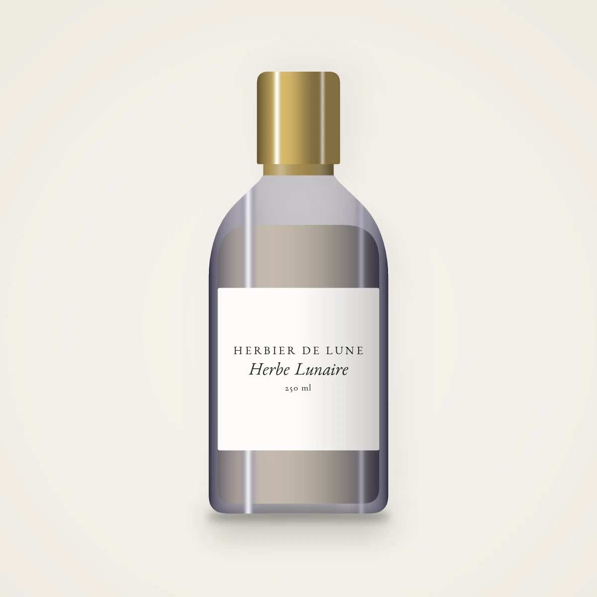 Shampooing Herbe Lunaire à la provitamine B5 – Herbier de Lune, flacon 250 ml