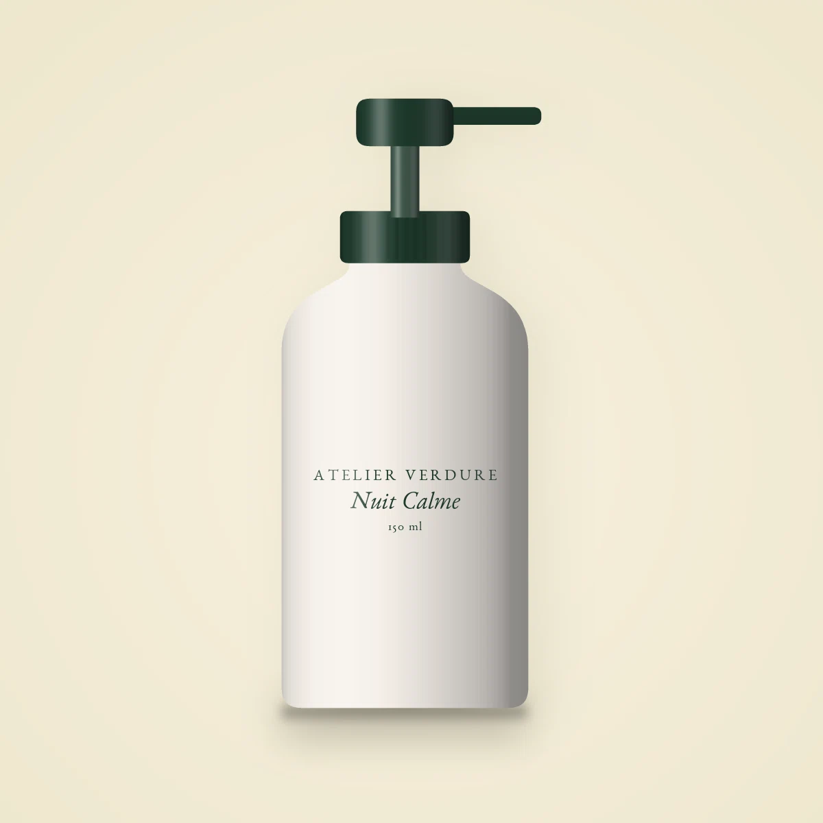 Nettoyant visage Nuit Calme au zinc PCA – Atelier Verdure, flacon-pompe 150 ml
