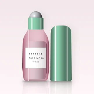 Déodorant Bulle Rose soin douceur – Sopoong, flacon roll-on 100 ml