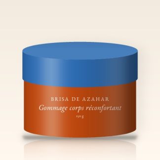 Gommage corps réconfortant au sucre et au sel marin – Brisa de Azahar, pot 150 g