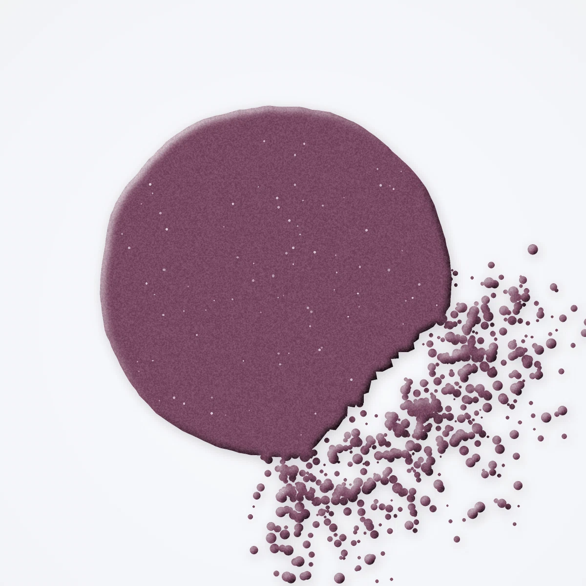 Palette yeux Mine Reposée résistante à l'eau – Joli Quotidien, aperçu de la teinte Tons prune