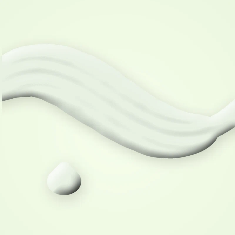Gel douche et bain douceur à l'huile de rose musquée – Fraîcheline, aperçu de la texture