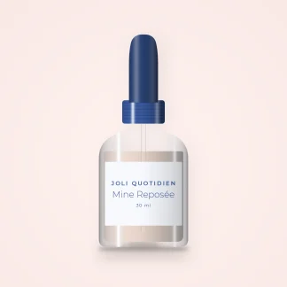 Sérum anti-imperfections Mine Reposée – Joli Quotidien, flacon compte-gouttes 30 ml