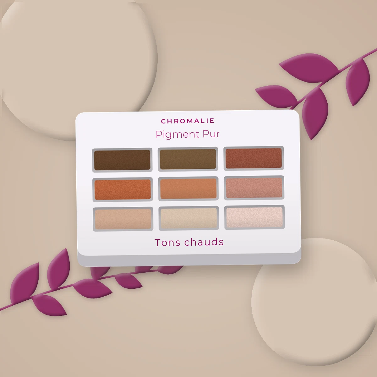 Palette yeux tout-en-un Pigment Pur – Chromalie, photo d'ambiance