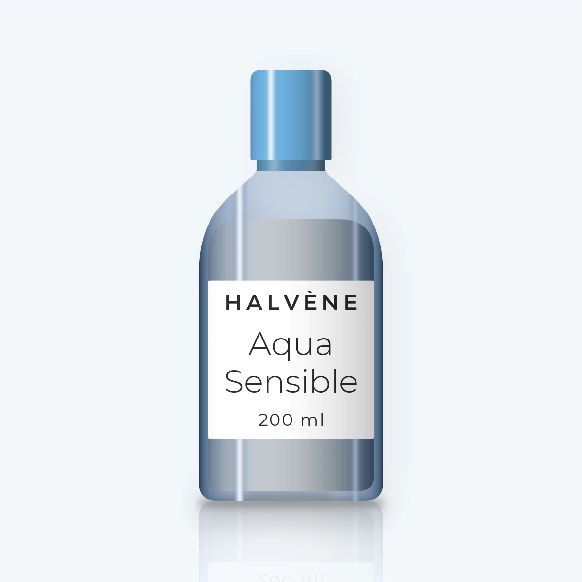 Aqua Sensible nettoyant visage anti-imperfections – Halvène, flacon 200 ml