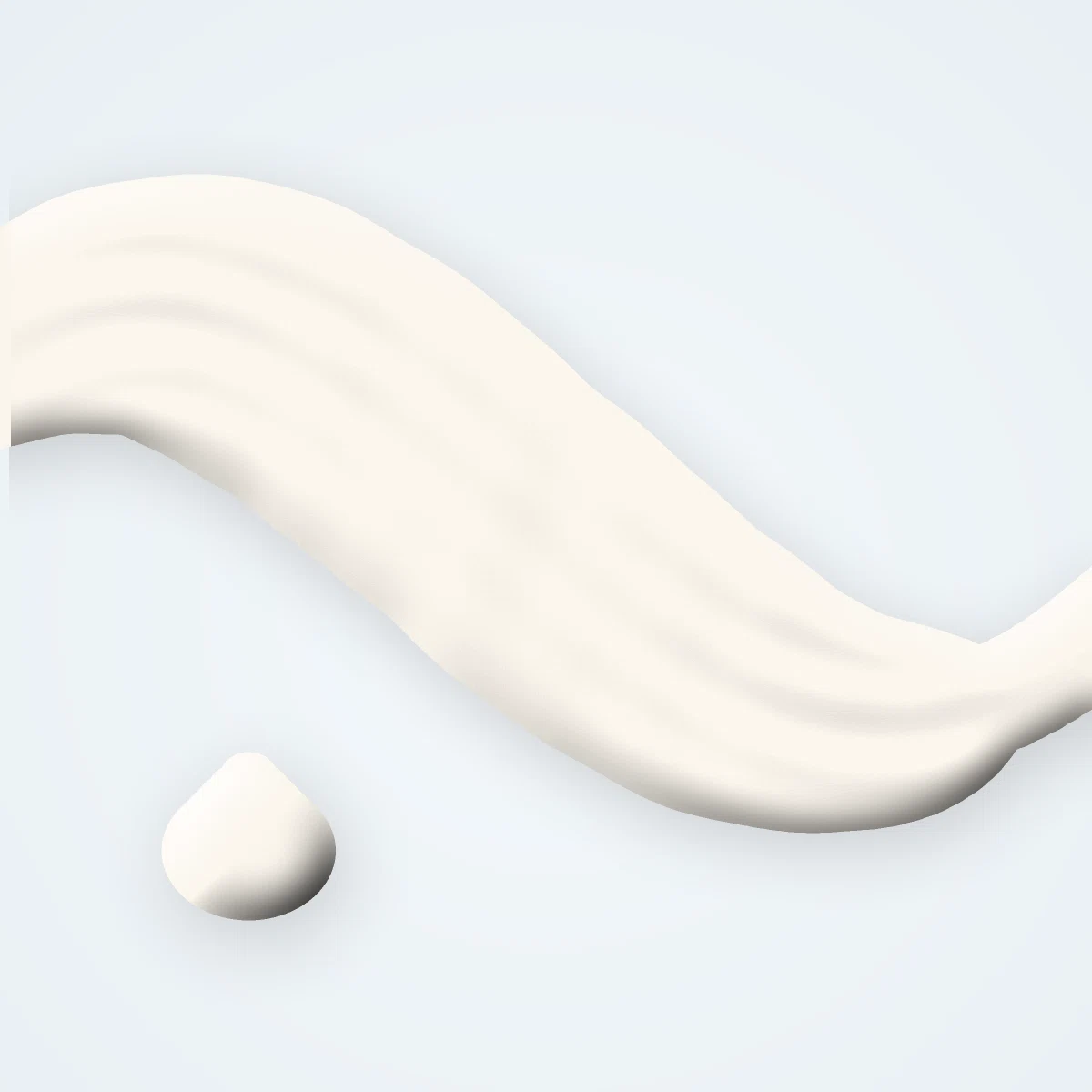 Lait corps protecteur au beurre de mangue – Mélèze & Givre, aperçu de la texture