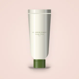 Crème mains Verger Doux à l'avoine – Les Jardins d'Aulne, tube 30 ml