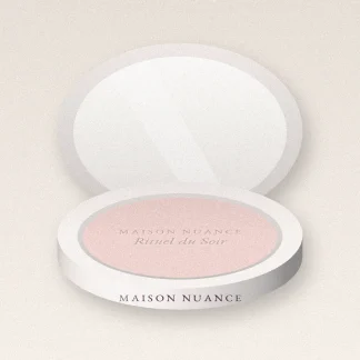 Enlumineur Rituel du Soir effet peau lumineuse – Maison Nuance, boîtier 7 g, teinte Nacre rosée