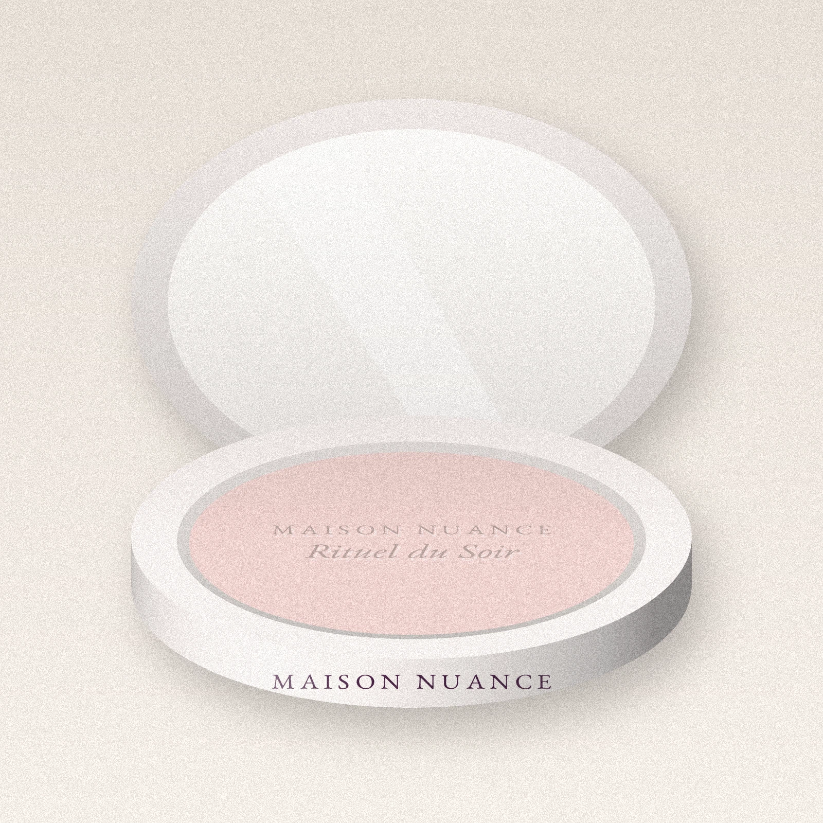 Enlumineur Rituel du Soir effet peau lumineuse – Maison Nuance, boîtier 7 g, teinte Nacre rosée