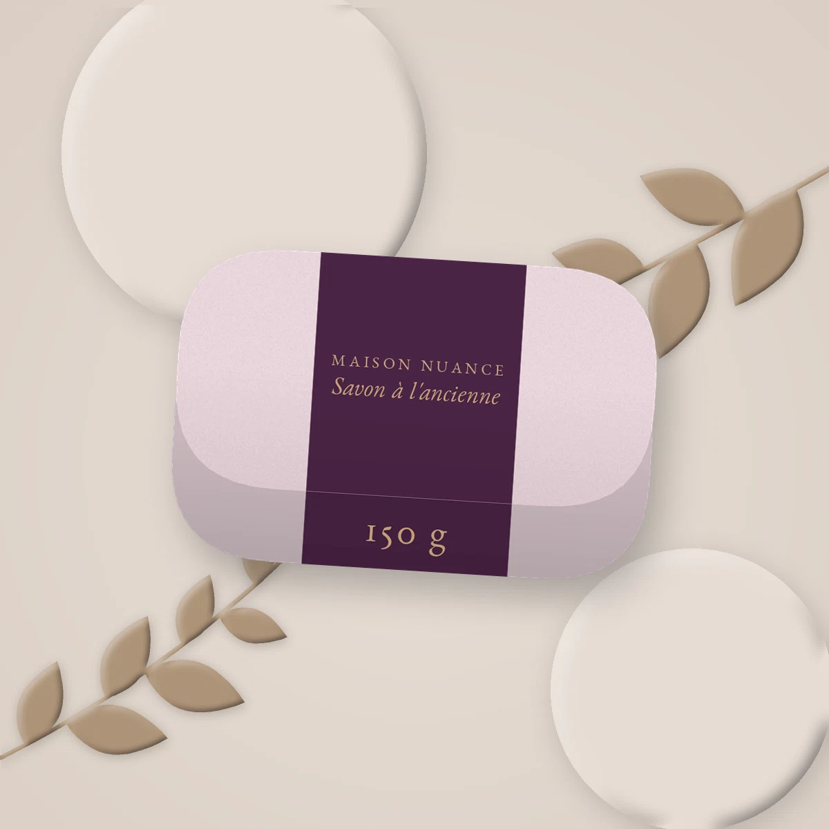 Savon à l'ancienne à l'huile d'avocat – Maison Nuance, photo d'ambiance