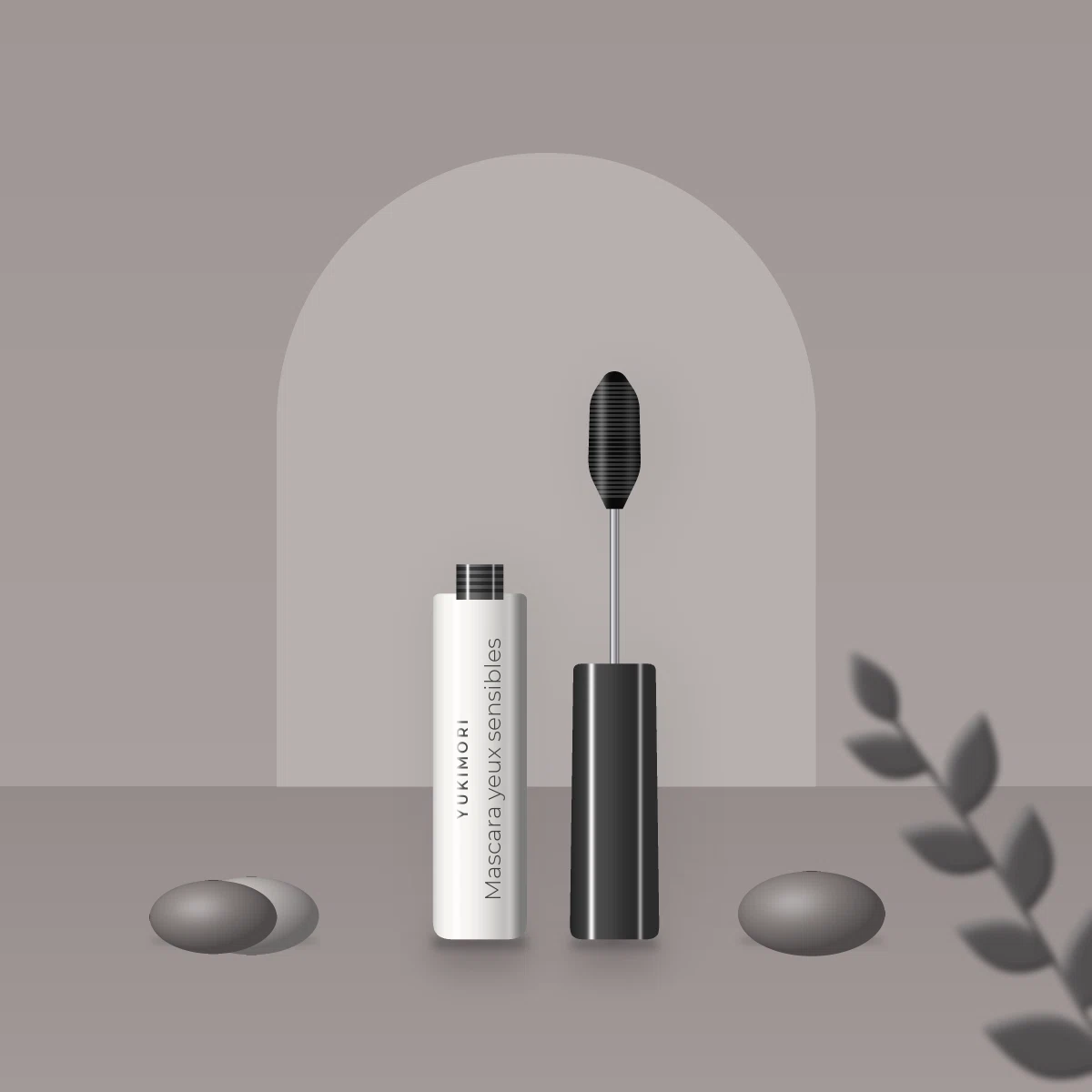 Mascara yeux sensibles à l'arginine – Yukimori, photo d'ambiance