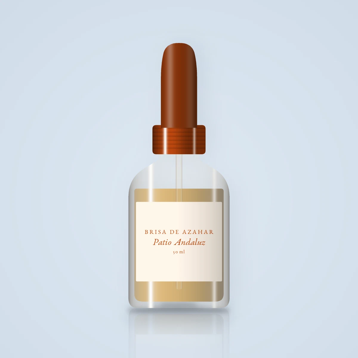 Huile capillaire protectrice Patio Andaluz – Brisa de Azahar, flacon compte-gouttes 50 ml