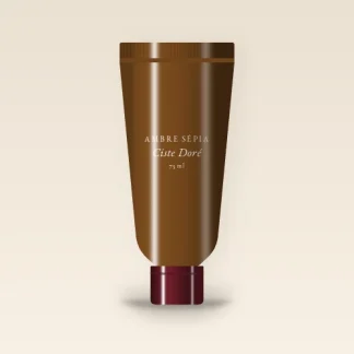 Crème mains Ciste Doré intense – Ambre Sépia, tube 75 ml
