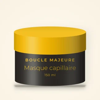 Masque capillaire désaltérant à l'extrait de prêle – Boucle Majeure, pot 150 ml