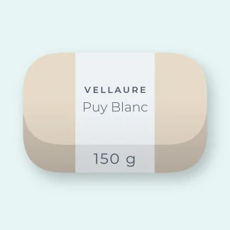 Savon Puy Blanc au beurre de karité – Vellaure, pain 150 g