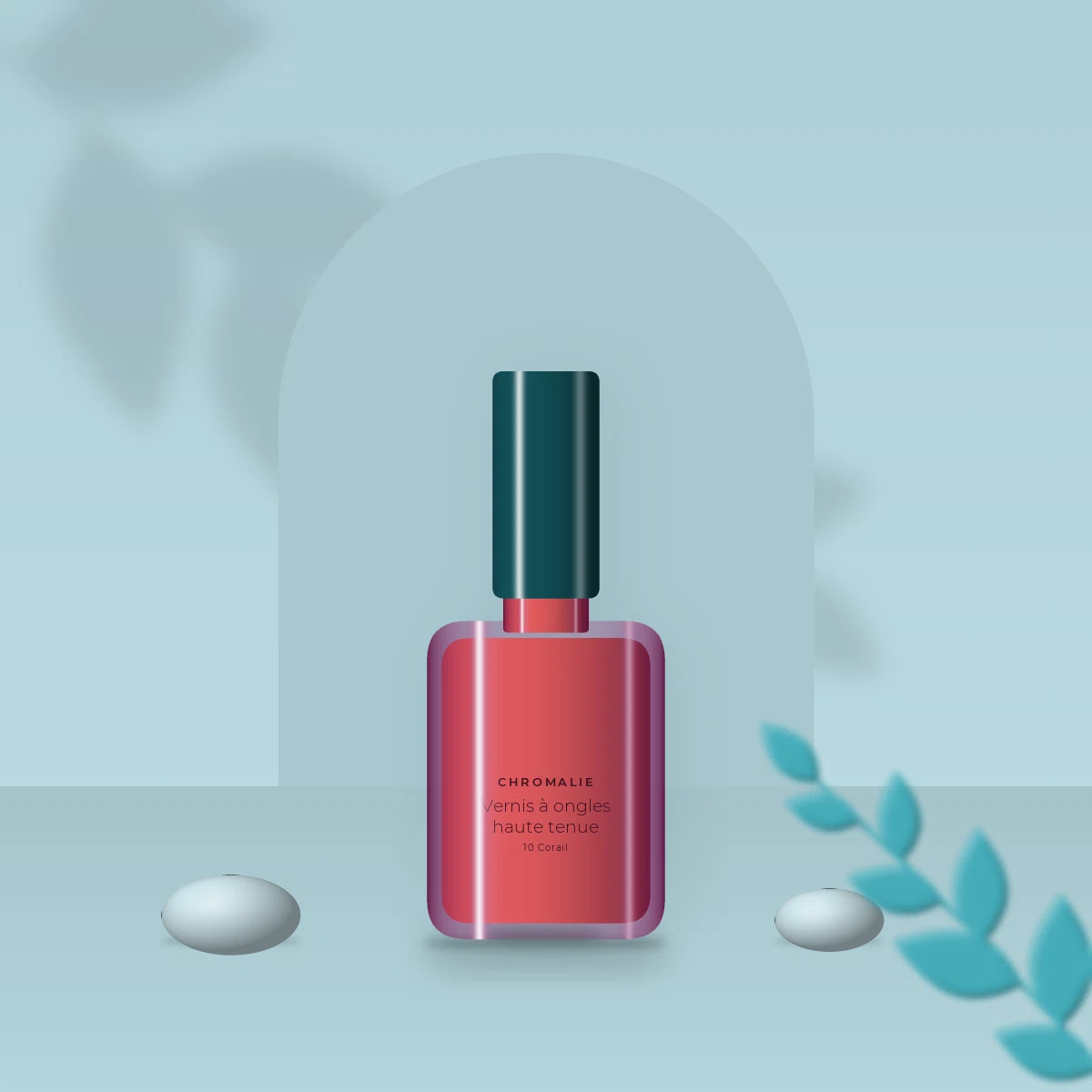 Vernis à ongles haute tenue à la biotine – Chromalie, photo d'ambiance
