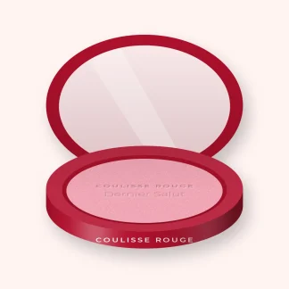 Blush Dernier Salut à l'hibiscus – Coulisse Rouge, boîtier 6 g, teinte 02 Rose tendre