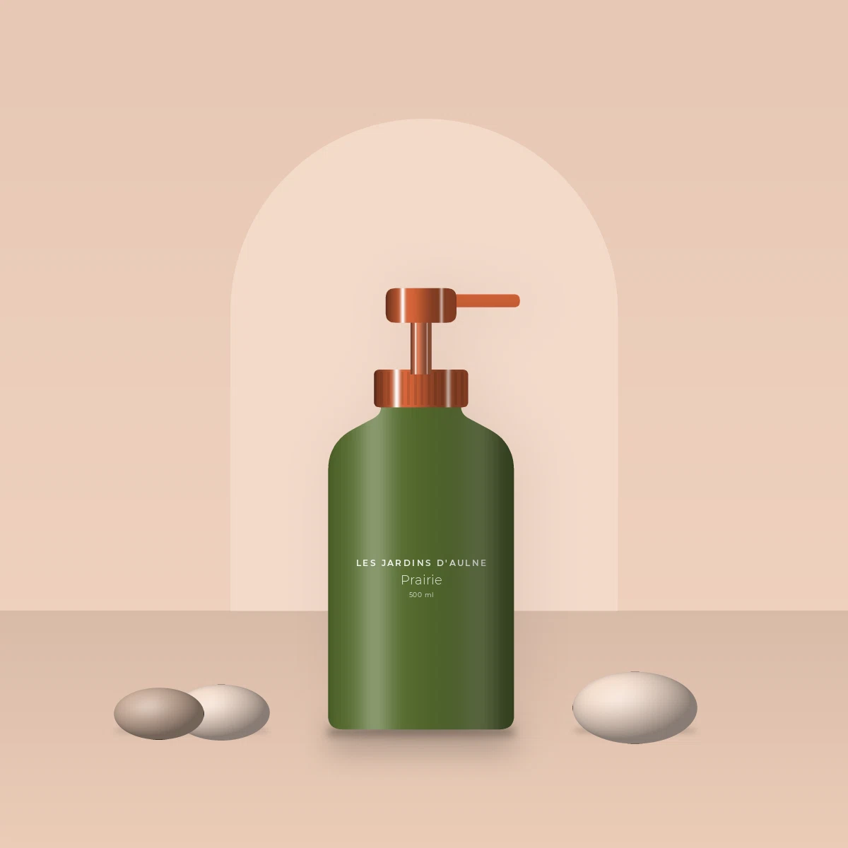 Shampooing Prairie aux protéines de blé – Les Jardins d'Aulne, photo d'ambiance