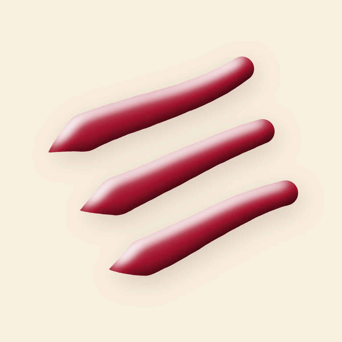 Gloss Colline Rouge effet volume – Terre d'Ocrelle, aperçu de la teinte 08 Rouge rubis