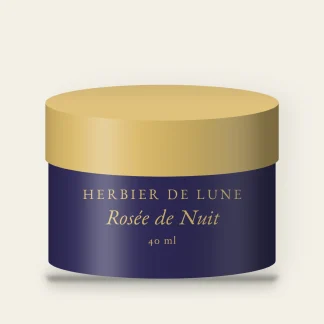 Rosée de Nuit crème hydratante nourrissante – Herbier de Lune, pot 40 ml