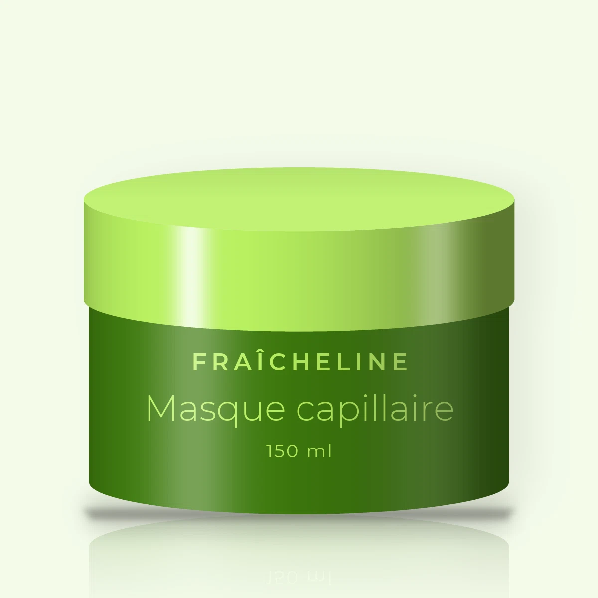 Masque capillaire réconfortant à l'huile d'amande – Fraîcheline, pot 150 ml