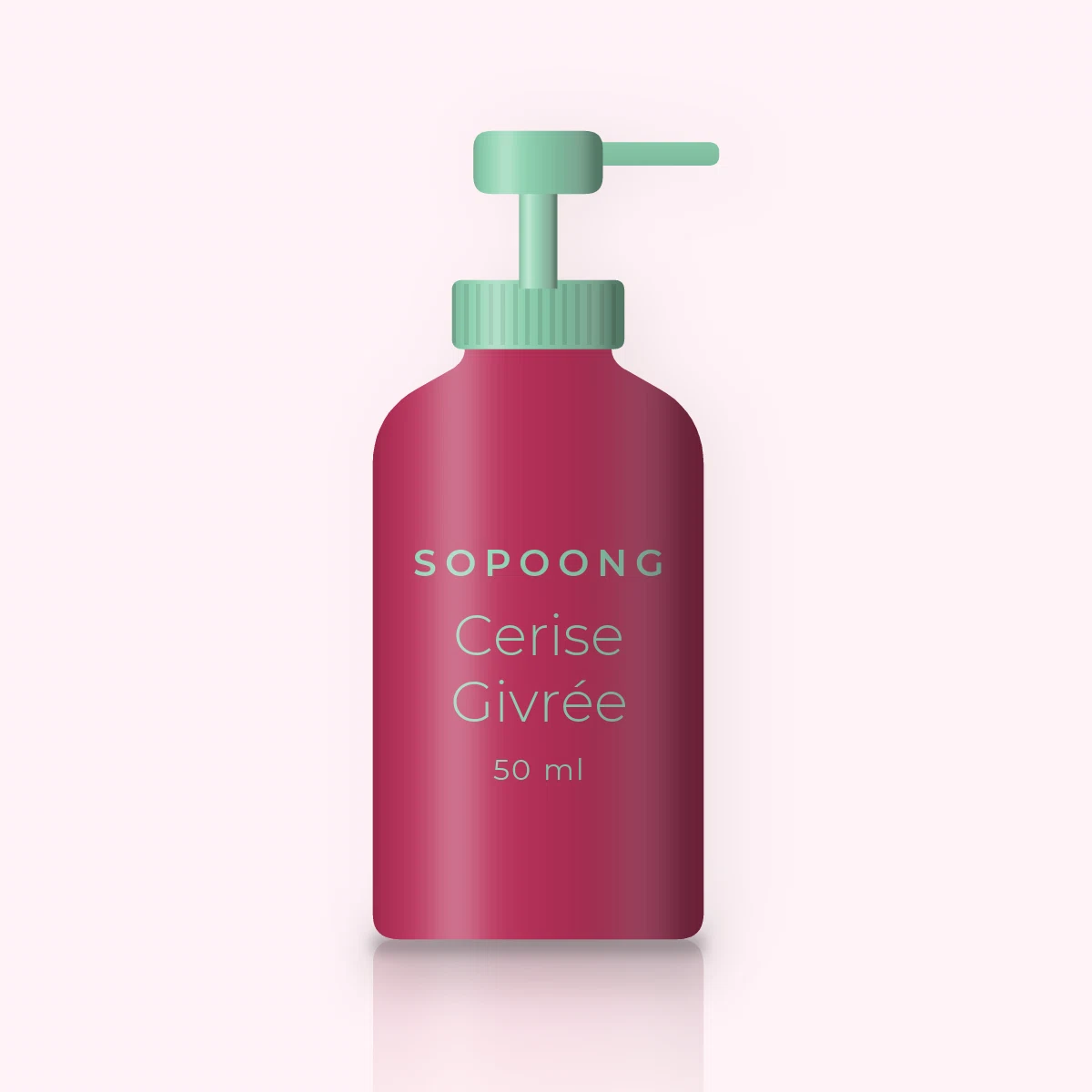 Sérum Cerise Givrée au complexe de céramides – Sopoong, flacon-pompe 50 ml