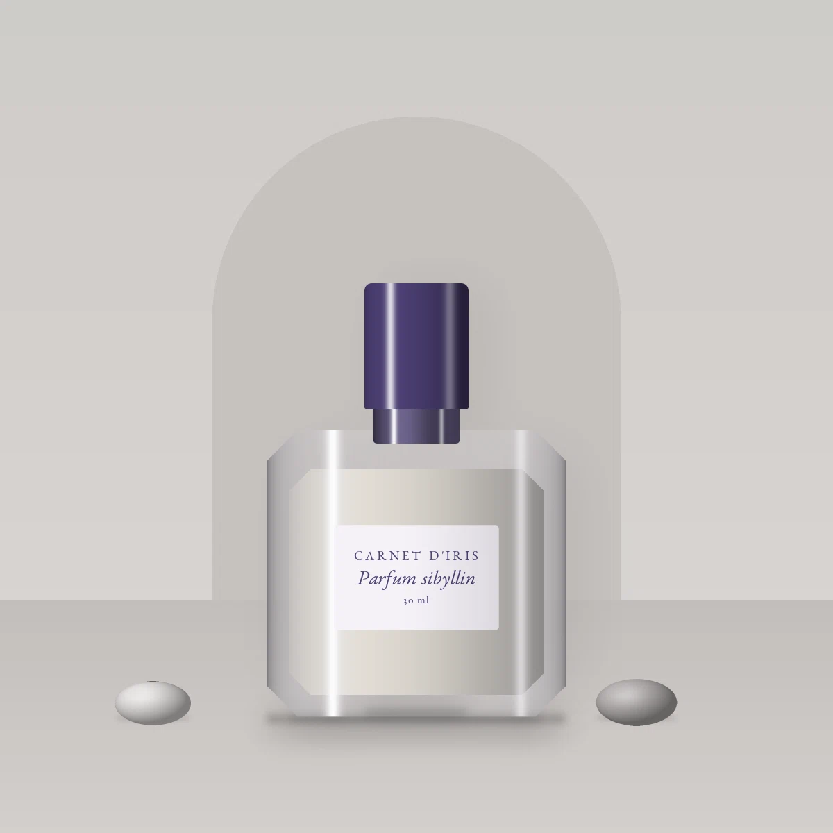 Parfum sibyllin au benjoin – Carnet d'Iris, photo d'ambiance