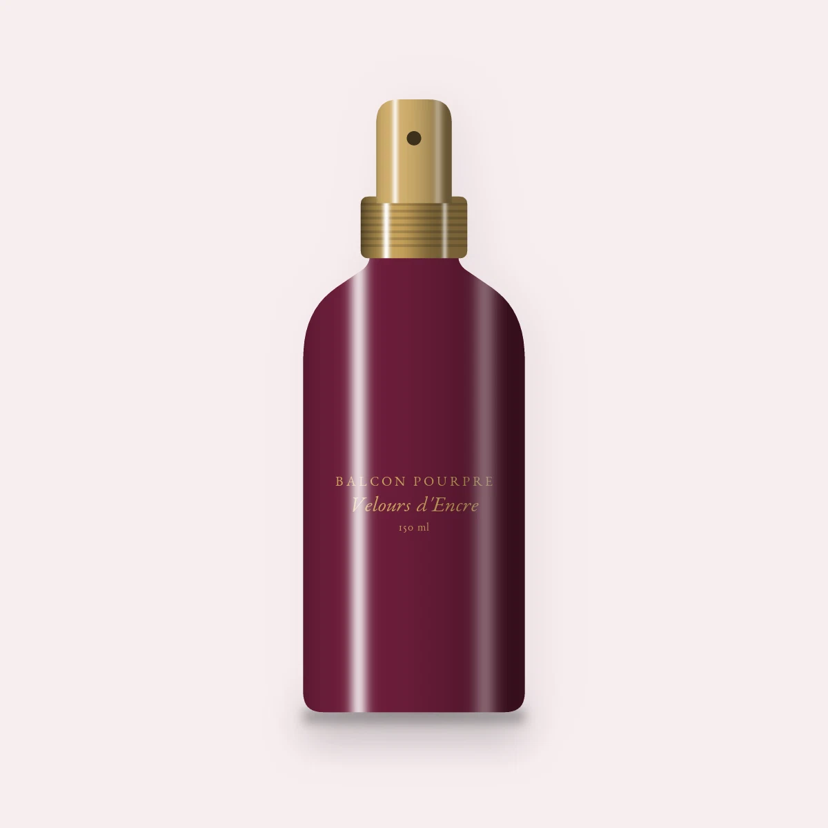 Brume Velours d'Encre à la fleur de tiaré – Balcon Pourpre, flacon spray 150 ml