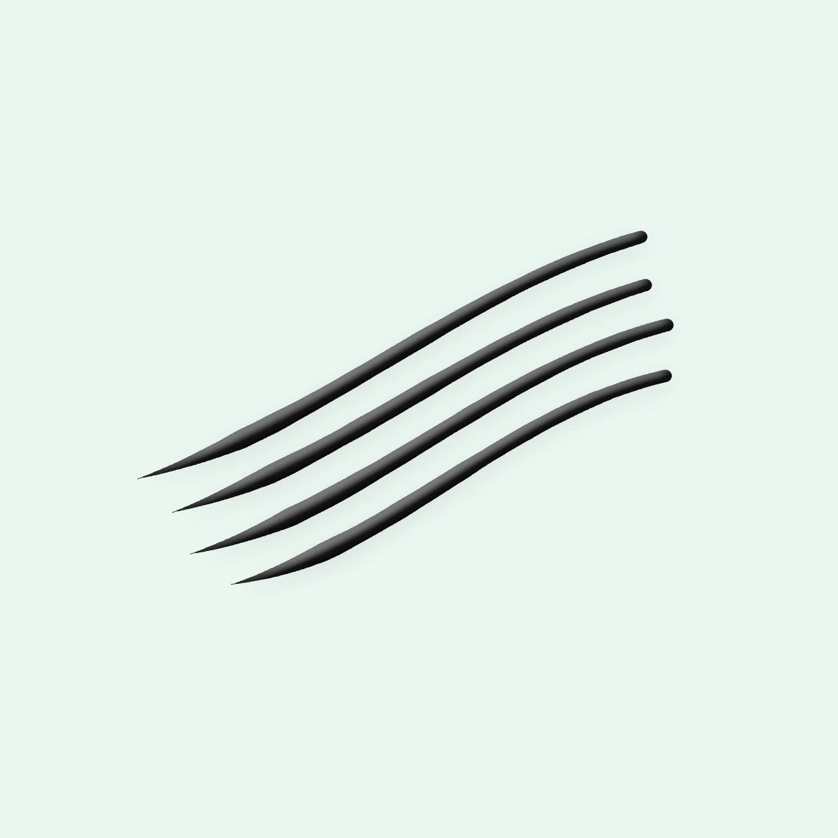 Eyeliner Melon Frais longue tenue – Sopoong, aperçu de la teinte Noir