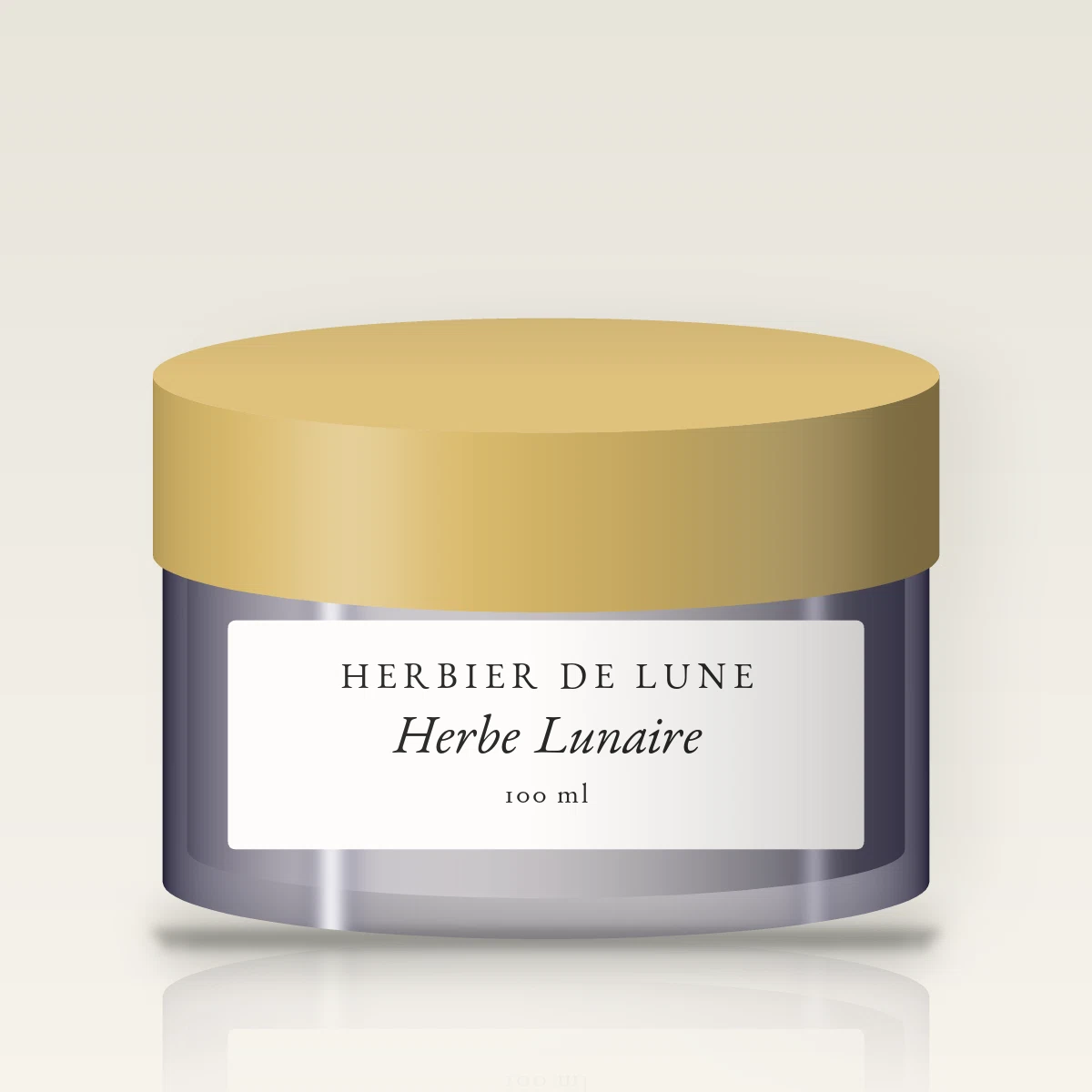 Crème mains et pieds Herbe Lunaire hydratante – Herbier de Lune, pot 100 ml