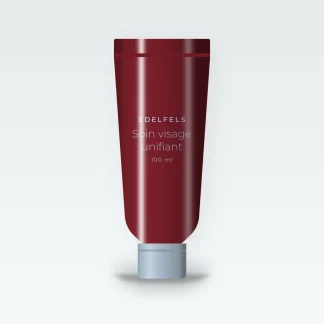 Soin visage unifiant aux pépins de raisin pour homme – Edelfels, tube 100 ml