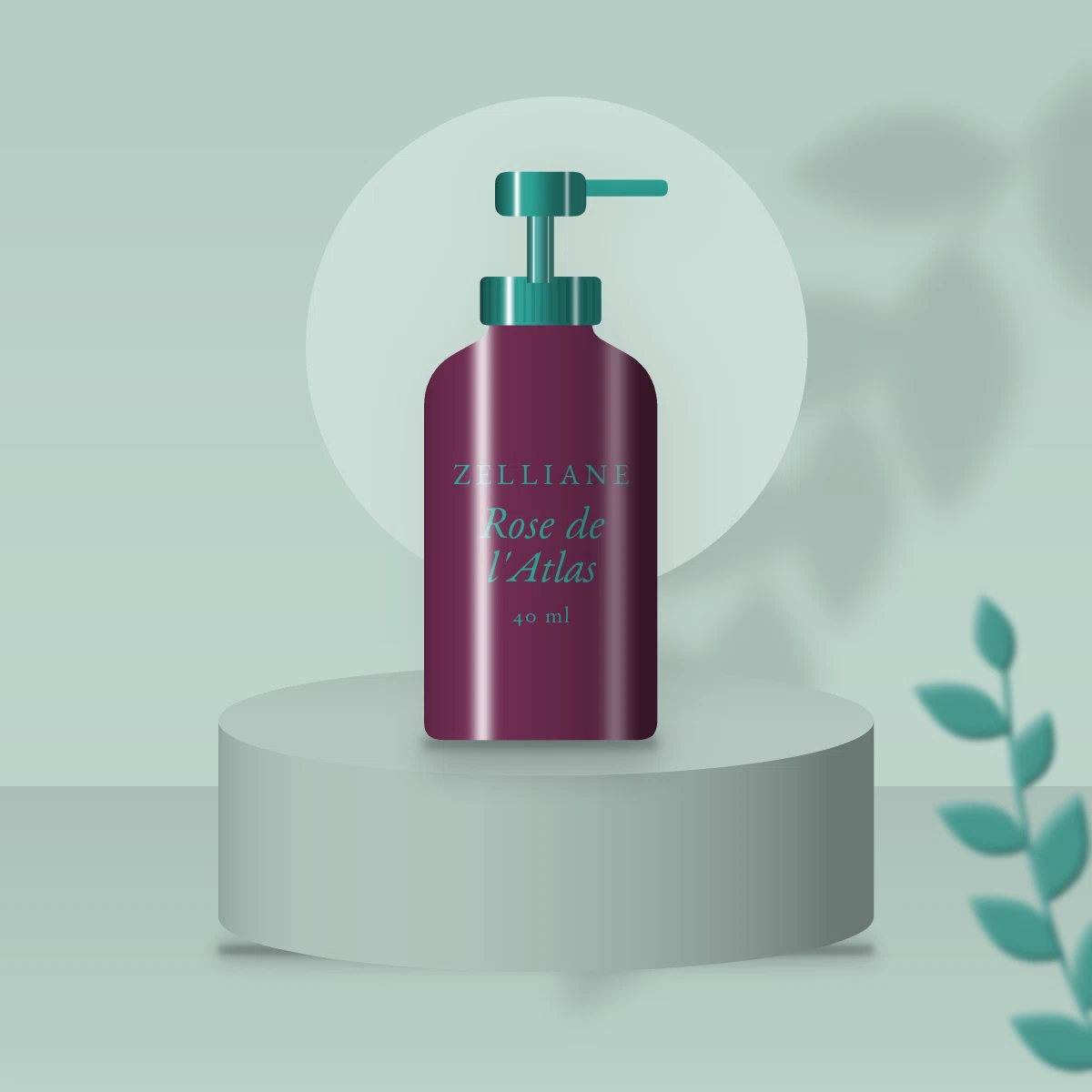 Rose de l'Atlas crème hydratante anti-pollution – Zelliane, photo d'ambiance