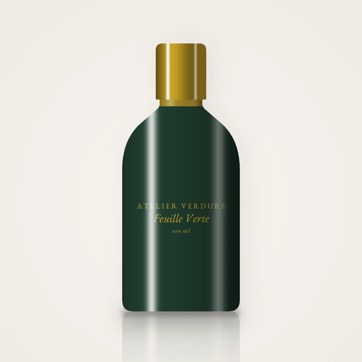 Lotion tonique équilibrante Feuille Verte – Atelier Verdure, flacon 100 ml
