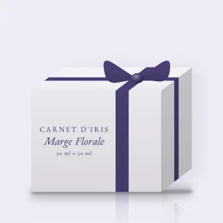 Coffret parfum Marge Florale insouciant – Carnet d'Iris, 30 ml + 50 ml