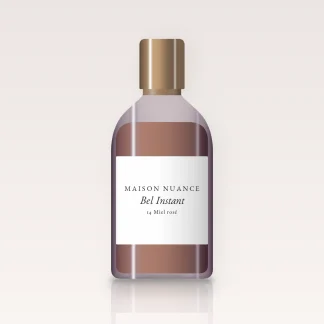Fond de teint Bel Instant à l'allantoïne – Maison Nuance, flacon 30 ml, teinte 14 Miel rosé