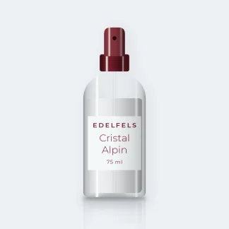 Déodorant Cristal Alpin peaux sensibles – Edelfels, flacon spray 75 ml