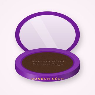 Poudre anti-fatigue Sucre d'Orge – Bonbon Néon, boîtier 9 g, teinte 16 Ébène