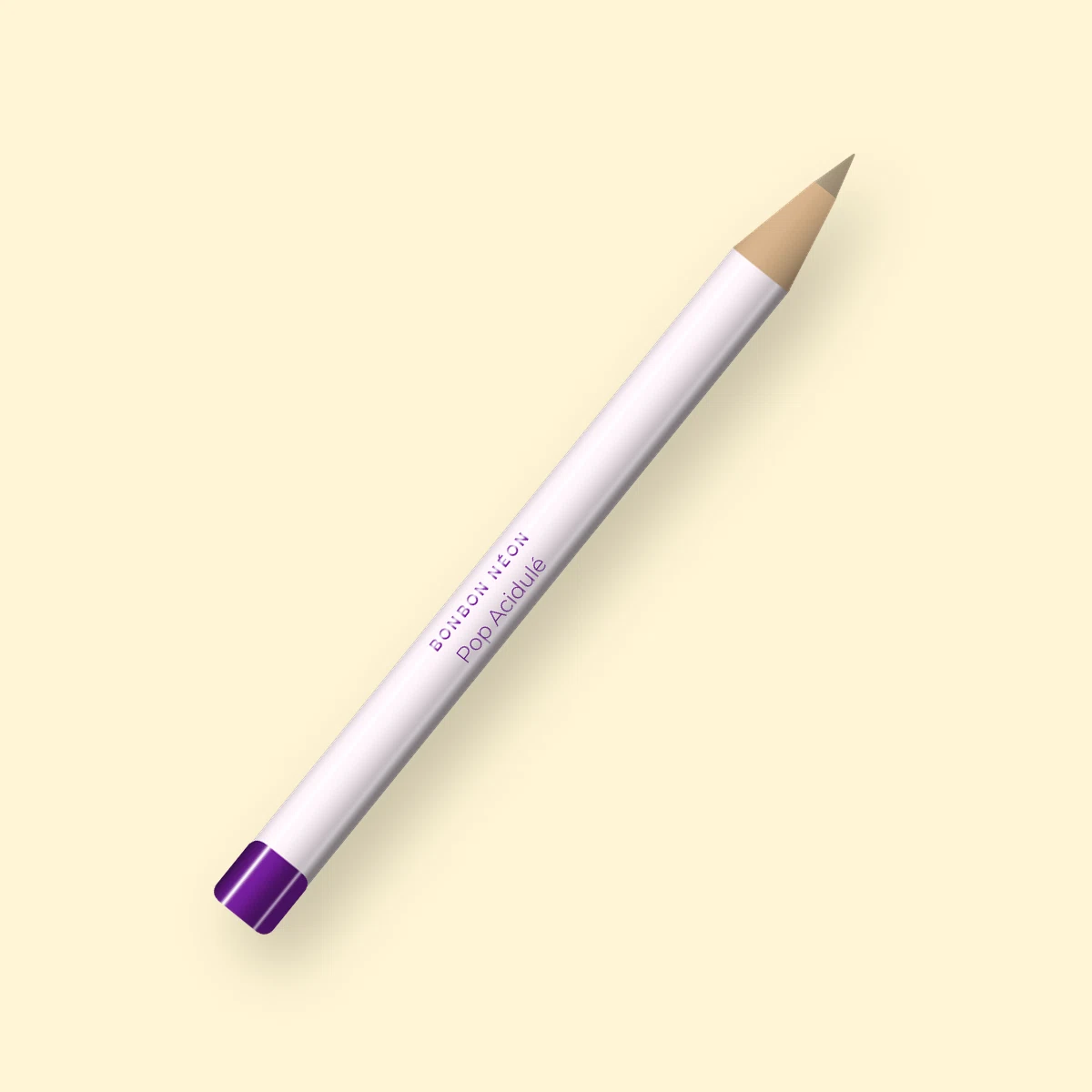 Crayon à sourcils Pop Acidulé longue durée – Bonbon Néon, 0,1 g, teinte 01 Blond cendré