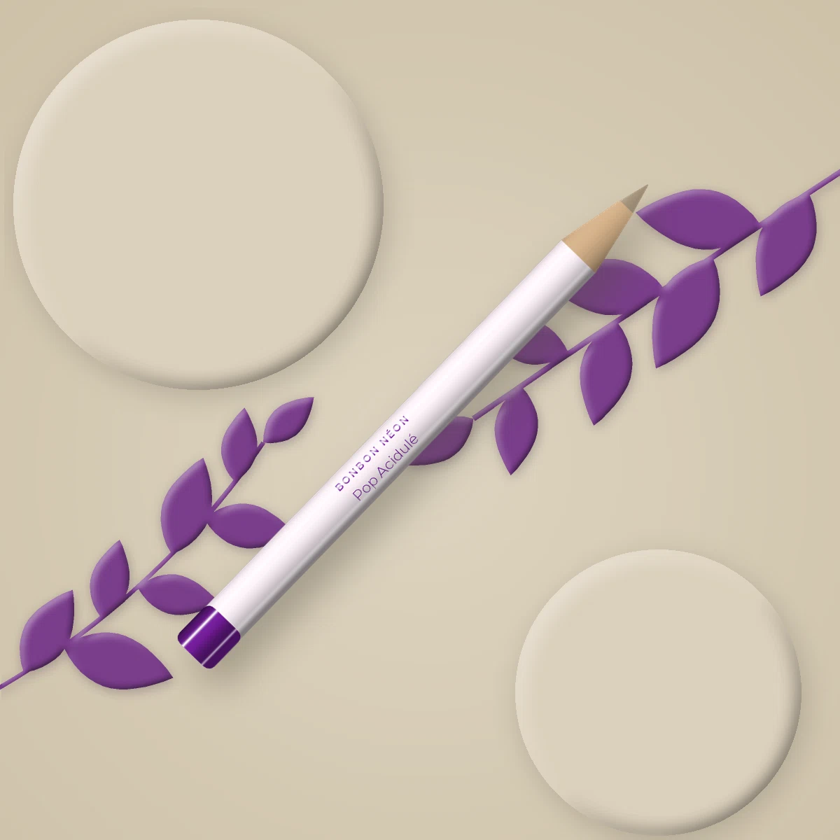 Crayon à sourcils Pop Acidulé longue durée – Bonbon Néon, photo d'ambiance