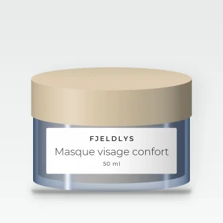 Masque visage confort à l'extrait d'avoine – Fjeldlys, pot 50 ml