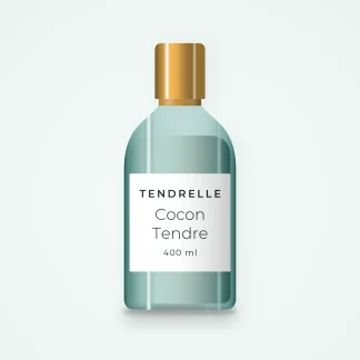 Lotion tonique perfectrice Cocon Tendre – Tendrelle, flacon 400 ml