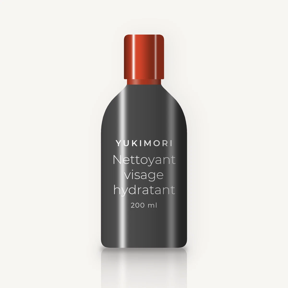 Nettoyant visage hydratant à l'extrait d'hamamélis – Yukimori, flacon 200 ml
