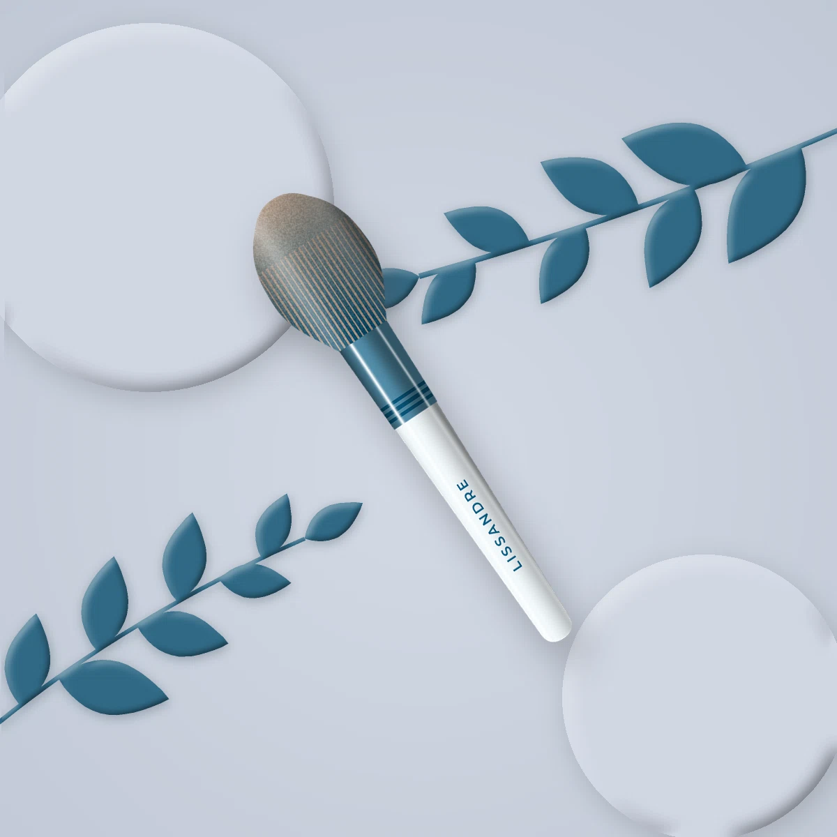 Brosse antistatique Reflet Tenace en bois de poirier – Lissandre, photo d'ambiance