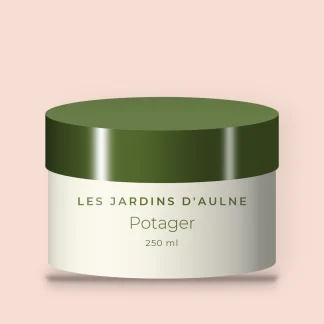 Crème coiffante Potager à l'extrait de bambou – Les Jardins d'Aulne, pot 250 ml